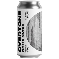 Overtone White Noise Cream Ale 440ml (5%) - Indiebeer