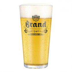 Brand Bier Brand Vaas Bierglas - Drankenhandel Leiden / Speciaalbierpakket.nl