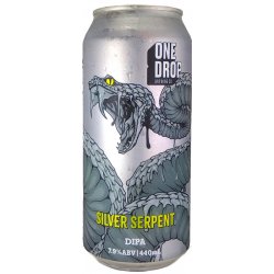 One Drop Brewing Silver Serpent Double IPA 440ml - The Beer Cellar