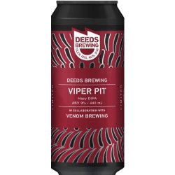 Deeds Brewing Viper Pit Hazy DIPA - The Beer Drop