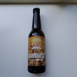 Klokgeweiss Hefeweizen - 330ml - 5,7% - brouwerij IV uur, Vriezenveen - GUN Speciaalbieren