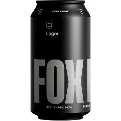 Fox Friday Lager - The Beer Drop