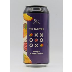 ODU Brewery - TIC TAC TOE Mango & Passion Fruit - DeBierliefhebber