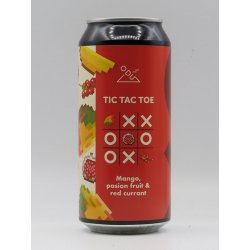 ODU Brewery - TIC TAC TOE Mango, Passion Fruit & Red Currant - DeBierliefhebber