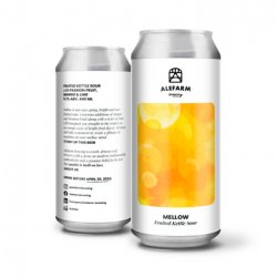 Alefarm Mellow (Fruited Kettle Sour) - Alefarm Brewing