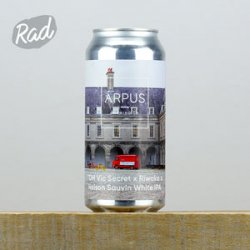 Ārpus Brewing Co. TDH Vic Secret X Riwaka X Nelson Sauvin White IPA