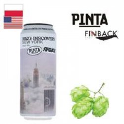 Pinta  Finback - Hazy Discovery New York 500ml CAN - Drink Online - Drink Shop