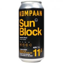 Kompaan Sun Block - Drankenhandel Leiden / Speciaalbierpakket.nl