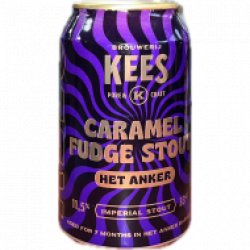Brouwerij Kees Caramel Fudge Stout Het Anker Brouwerij Kees Caramel Fudge Stout Het Anker