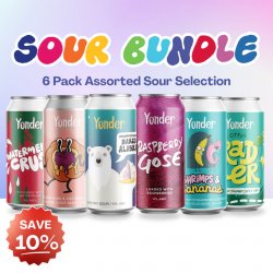 Yonder Super Sour Bundle  - 6 x 440ml cans - Yonder Brewing