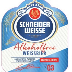 Alkoholfrei (TAP03)  Schneider - Manoalus