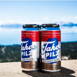 FiftyFifty Tahoe Pilz (16oz. 4-Pack) - FiftyFifty Brewing