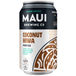 Maui Brewing Coconut Hiwa Porter 355ml - The Beer Cellar