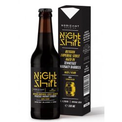 Night Shift Vintage 2024    Russian Imperial Stout Tennessee whiskey hordóban 2 évig érlelve - Horizont Brewing