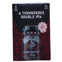 Stone Brewing Co. Downunderstruck DIPA 6 pack 12 oz. Can - Petite Cellars