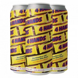 4 Hands Marshmallow and Chocolate Milk Stout 4-pack - The Open Bottle