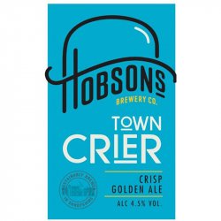 Hobsons Brewery Town Crier
