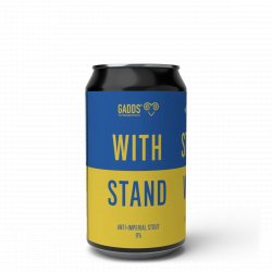 Gadds Brewery - WITHSTAND, STAND WITH, Ukrainian Anti-Imperial Stout   - Hops and Hampers