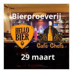 Hellobier Bierproeverij bij Café Chefs - Hellobier