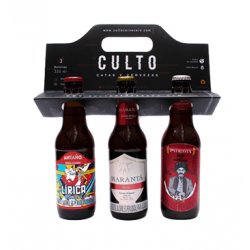 3pack de cerveza artesanal rojas - Culto Cervecero