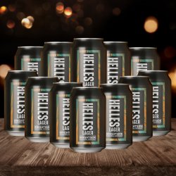 Brightside Brewing Helles Lager 330ml Cans - 4.8% ABV (12 Pack) - Beerhunter