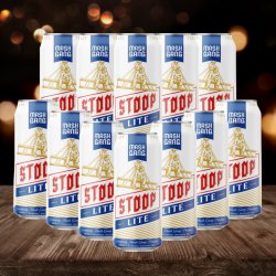 Mash Gang Stoop Lite American Low Alcohol Lager 440ml Cans -  0.5% ABV (12 Pack) - Beerhunter