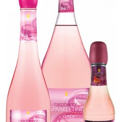 Verdi Raspberry Sparkletini 125.4 oz bottle - Beverages2u