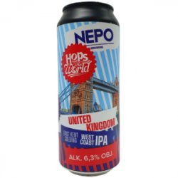 Nepomucen  Hops Around the World: United Kingdom 50cl - Beermacia