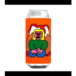 Omnipollo - Deep Crust Raspberry Cream Smoothie Sour (collab Mortalis) - 440ml can - Hopping Borders