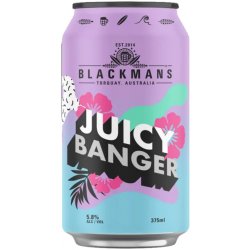 Blackman's Brewery Juicy Banger IPL 375ml - BoozeBud