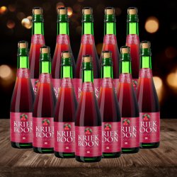 Boon Belgian Kriek 375ml Bottles - 4.0% ABV (12 Pack) - Beerhunter