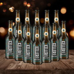 Brightside Brewing Keller Lager 330ml Bottle - 4.0% ABV (12 Pack) - Beerhunter