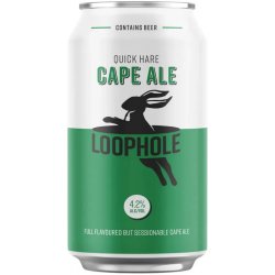 Loophole Quick Hare Cape Ale 375ml - BoozeBud