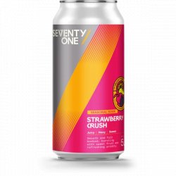 71 Brewing Fruition Seasonal Sours - Strawberry Crush 440ml Can - Fountainhall Wines