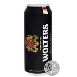 Bia Wolters Black 5.0% – Lon 500ml – Thùng 24 Lon - First Beer – Bia Nhập Khẩu Giá Sỉ
