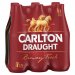 Carlton Draught 6x375mL Bottles 