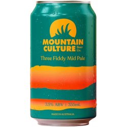 Mountain Culture Beer Co. Three Fiddy