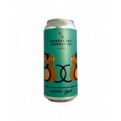 Cierzo x Engorile - Monkey See, Monkey Do (NZ IPA) 44 cl - Bieronomy