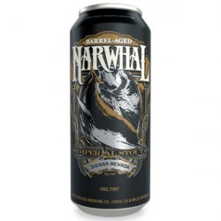 Sierra Nevada Barrel-Aged Narwhal Imperial Stout (473ml Can) - Castle Off Licence - Nutsaboutwine