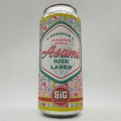 SiG Asami Rice Lager Can - Bottleworks