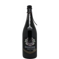 Lindeboom Bierbrouwerij Gouverneur Oaked Stout - 75cl - Burg Bieren Bierwinkel