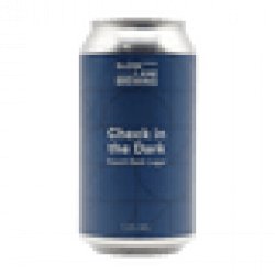 Slow Lane Check In The Dark Czech Dark Lager 375ml Can - Beer Cartel
