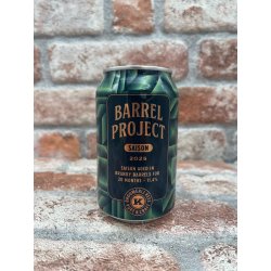 Brouwerij Kees Barrel Project 2025, Dark Saison Aged In Brandy Barrels Brouwerij Kees Barrel Project 2025, Dark Saison Aged In Brandy Barrels