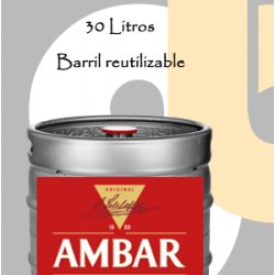 Barril Ambar 30 Litros - Gribeer