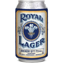 Breheny Bros Royal Lager 355ml - BoozeBud