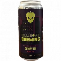 Fierce Beer x Elusive Brewing Darksynth - Black IPA - Speciaalbierkoning