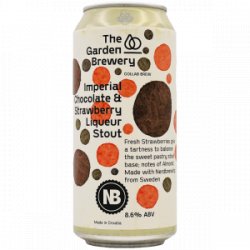 The Garden Brewery X NerdBrewing  Imperial Chocolate & Strawberry Liquer Stout - Rebel Beer Cans