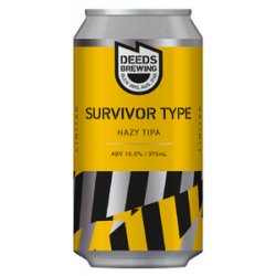 Deeds Brewing Survivor Type Triple New England IPA 375ml - Hopshop