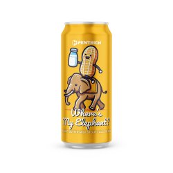 Pentrich Brewing Co, Wheres My Elephant? Peanut Butter Milk Stout, 440ml Can - The Fine Wine Company