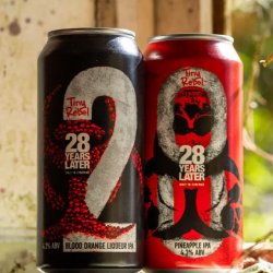Tiny Rebel Brewing Co 2 28 Years Later Blood Orange Liqueur IPA Tiny Rebel Brewing Co 2 28 Years Later Blood Orange Liqueur IPA